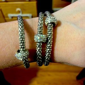 Silver bracelets